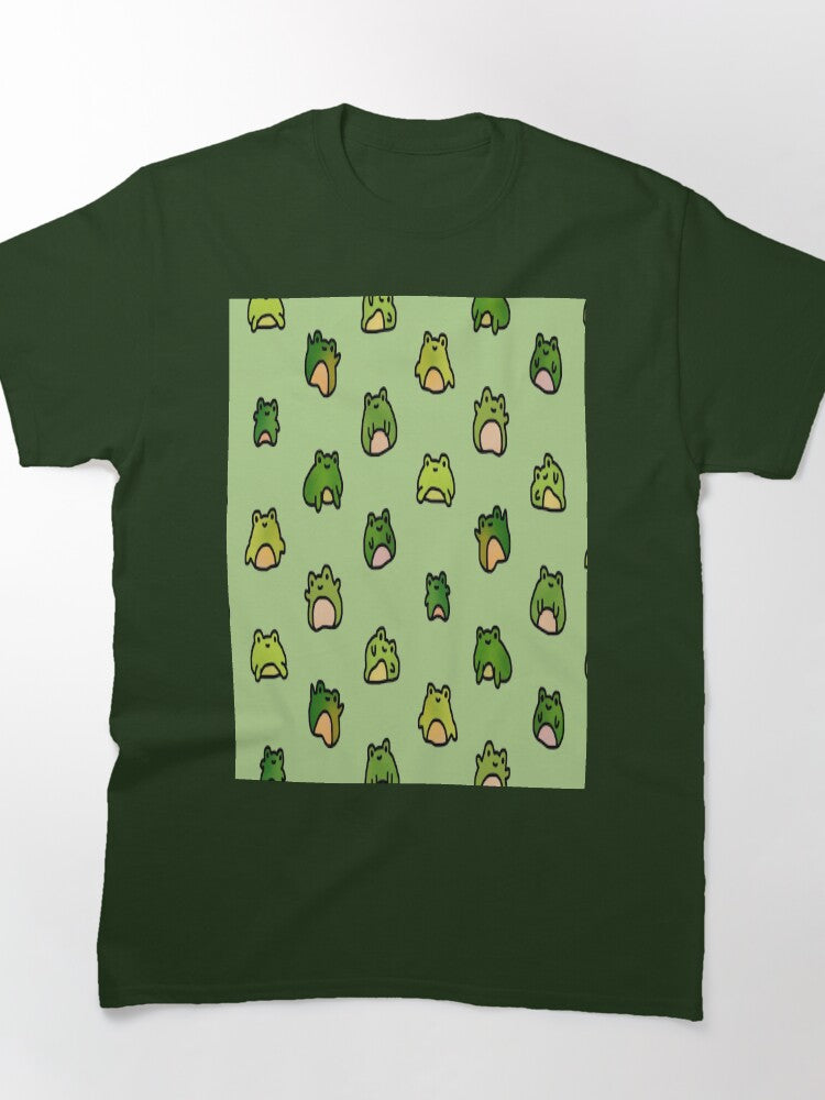 Frogs Doodle Classic T-Shirt