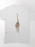 colorful giraffe Classic T-Shirt