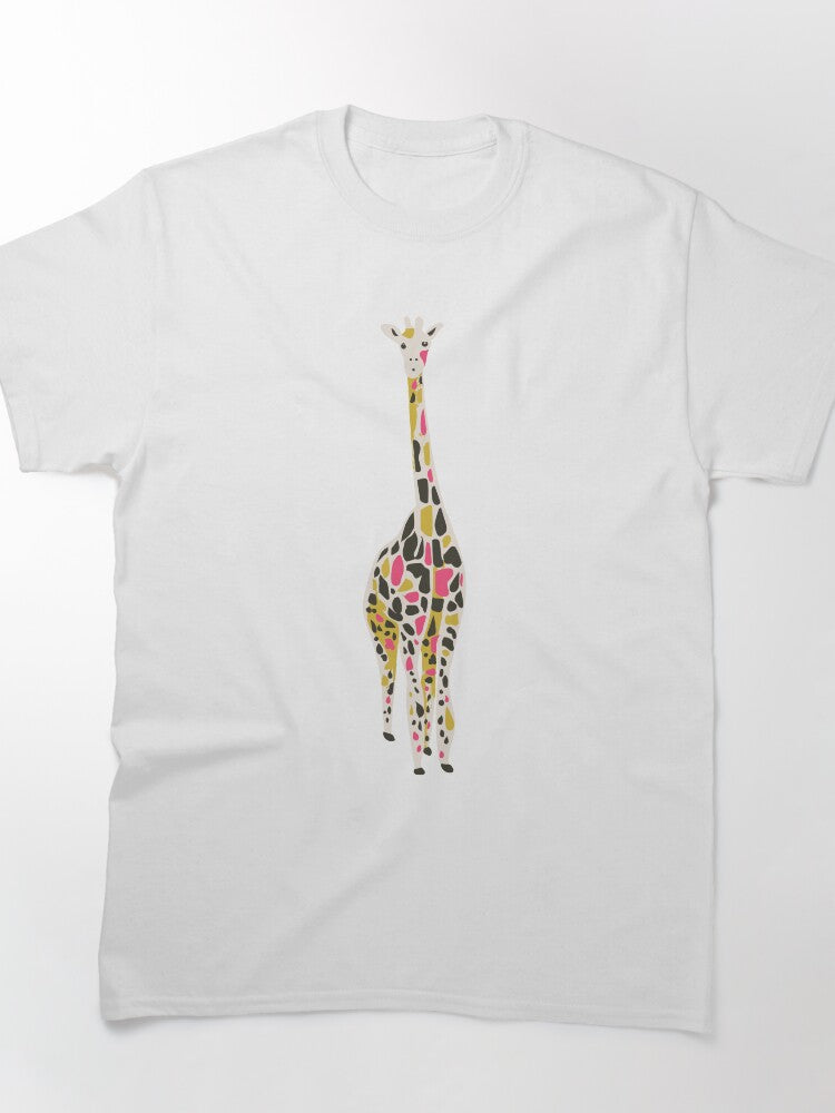 colorful giraffe Classic T-Shirt
