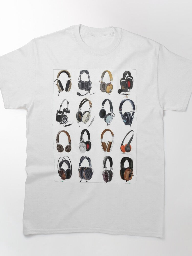 headphones Classic T-Shirt