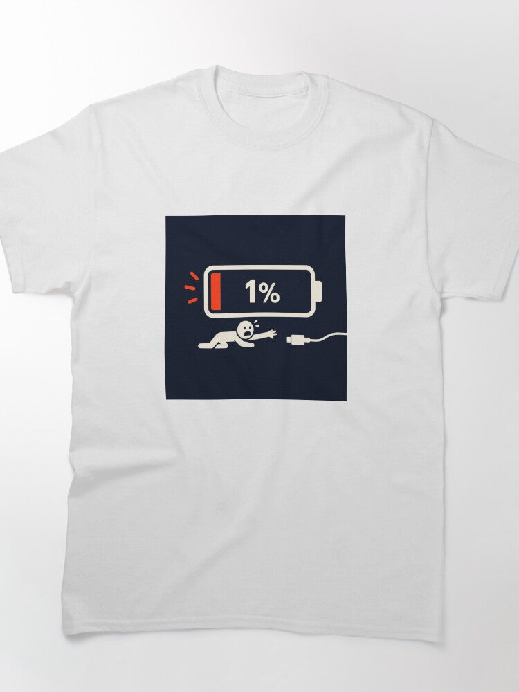 low battery Classic T-Shirt