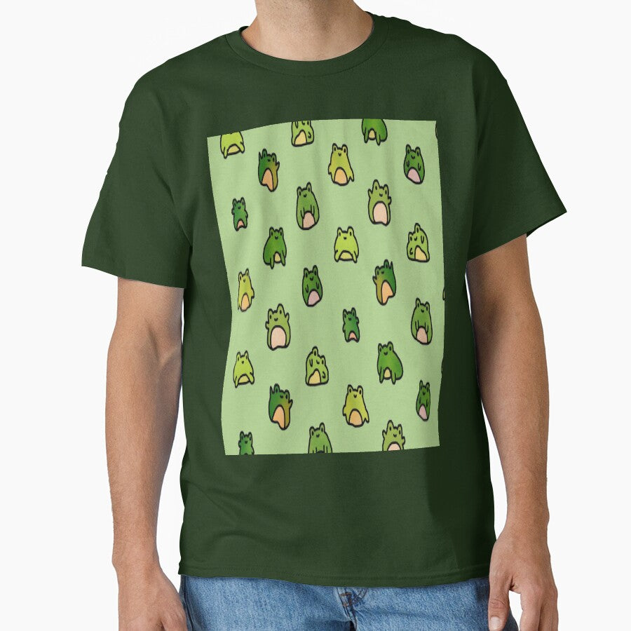 Frogs Doodle Classic T-Shirt