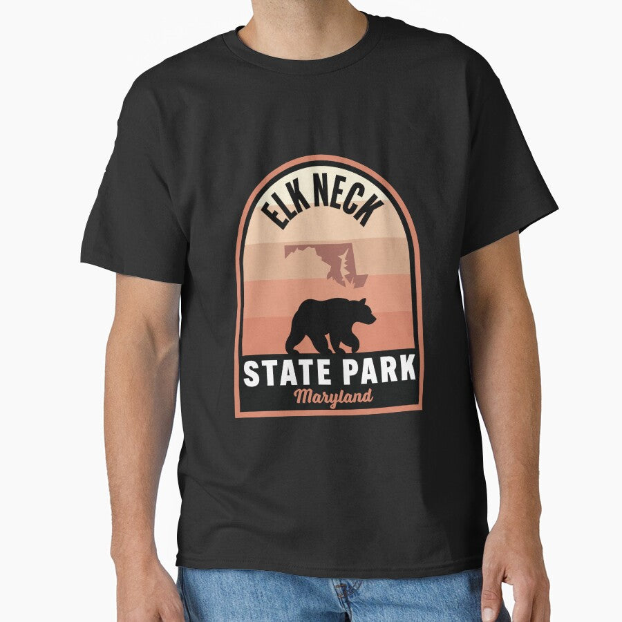 Elk Neck State Park MD Bear Classic T-Shirt
