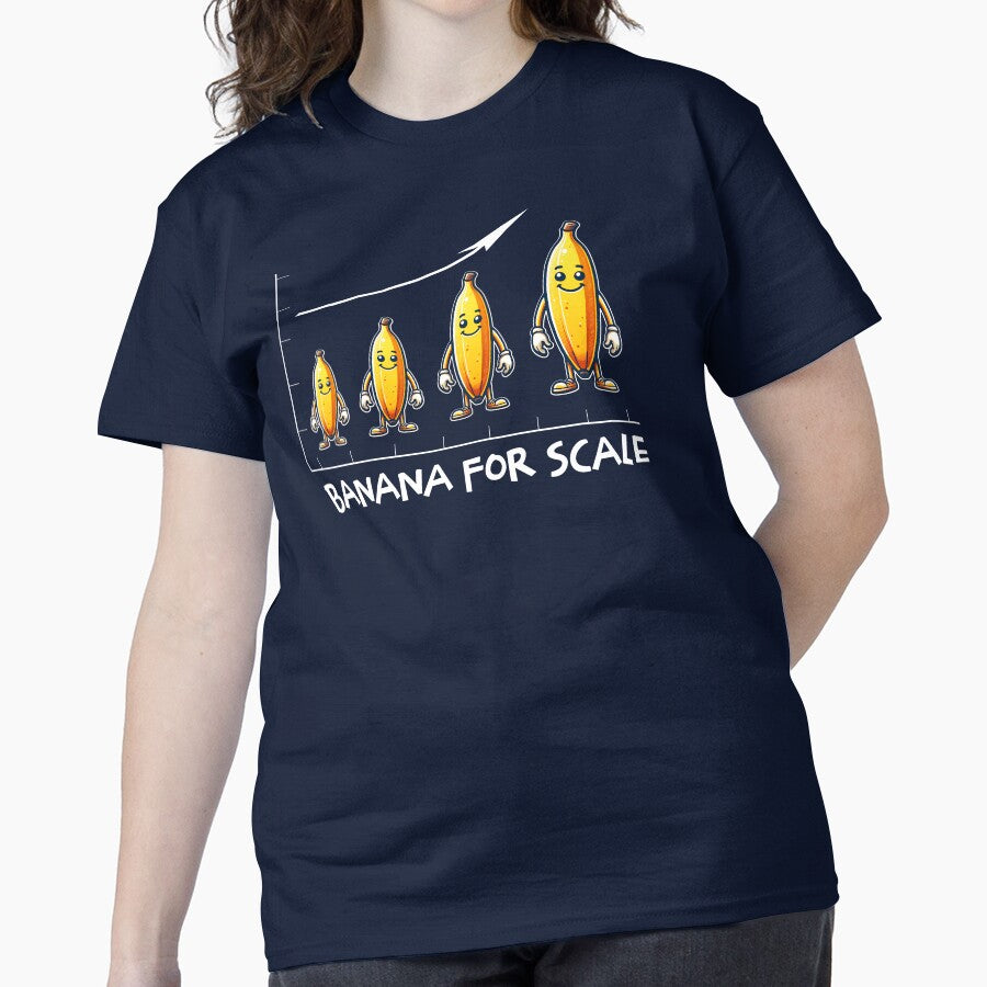 Funny Cute Banana For Scale Banana Lover Classic T-Shirt